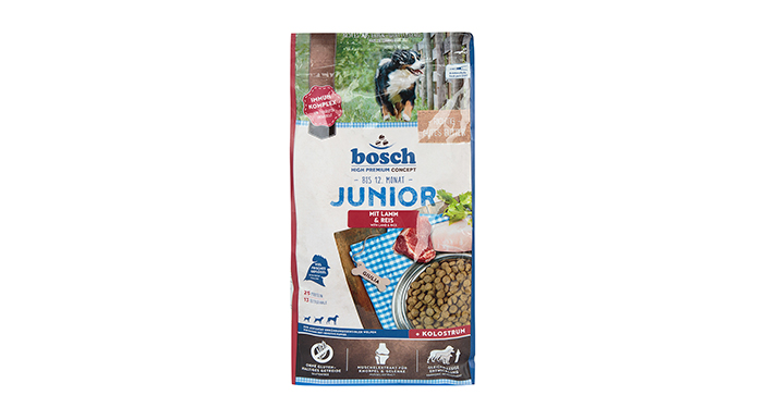 Bosch Junior с ягненком - лучший корм для щенков добермана