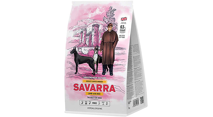 Savara Adult All Breeds Dogs Turkey - лучший корм для добермана